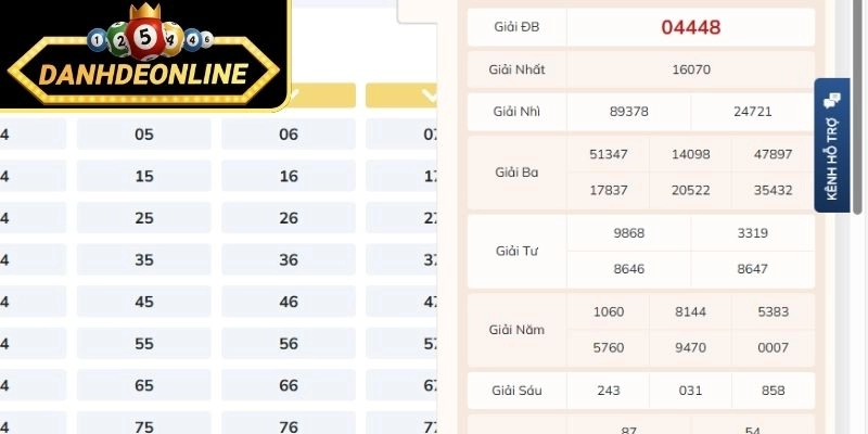 Soi cầu theo cặp lặp